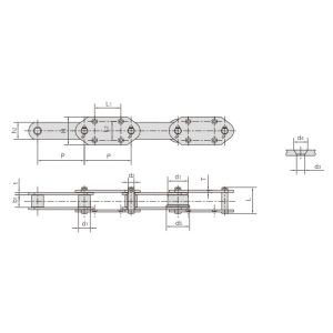 szállító lánc felvonóhoz