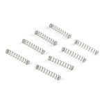 rozsdamentes acél parfümpermetes kompressziós rugó