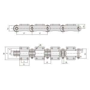 cukorgyártó gép lánc