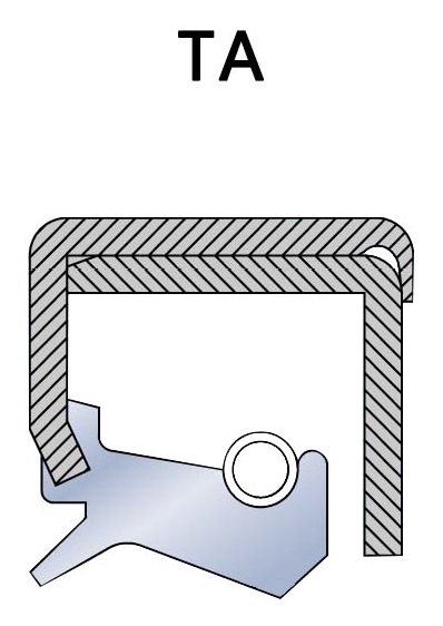 TA type skeleton oil seal