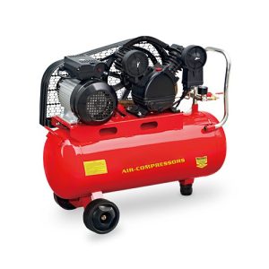 övet hajtott légkompresszor
