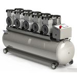 fogászati elektromos olajmentes légkompresszor