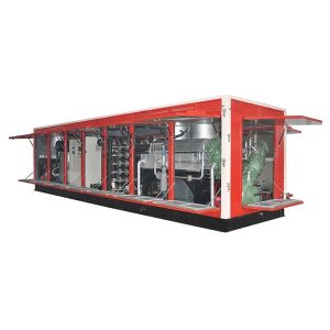 mobil membrános nitrogénelőállító rendszer