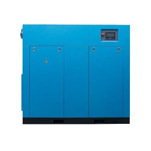 állandó mágneses VFD kétfokozatú csavarkompresszor