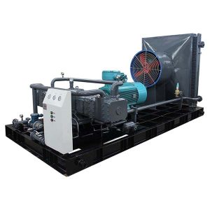 csúszósínre szerelt földgázkompresszor