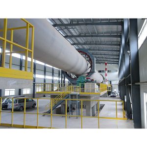 alumínium-oxid forgókemence