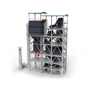 homok- és kavicsgyártó rendszer